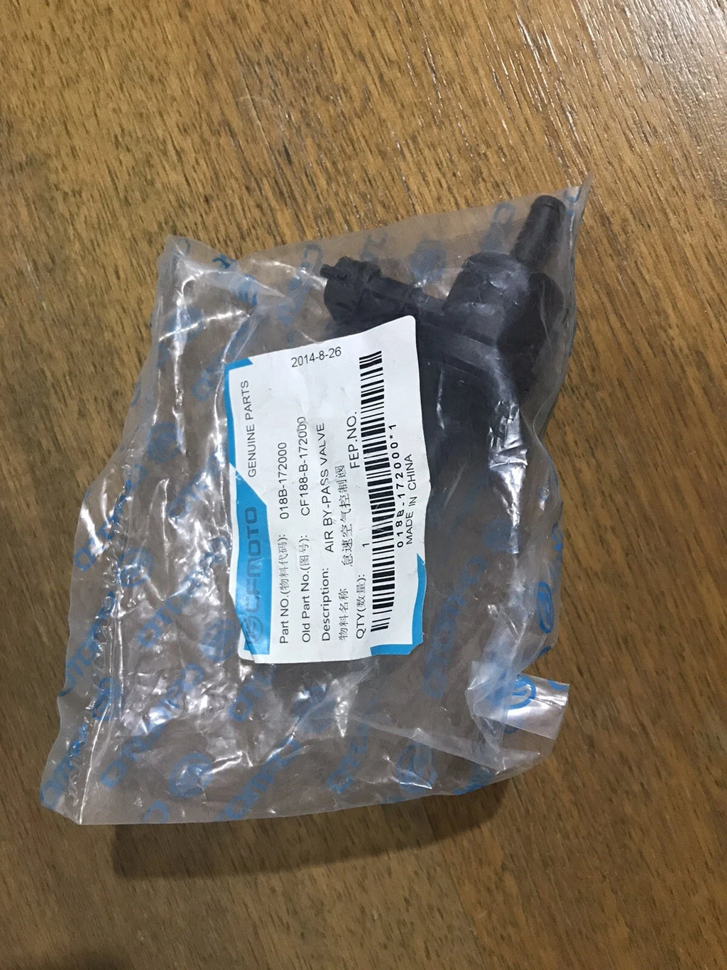 CFMoto Air By Pass Valve, Air control valve 018B-172000 CF188-B-172000 500cc