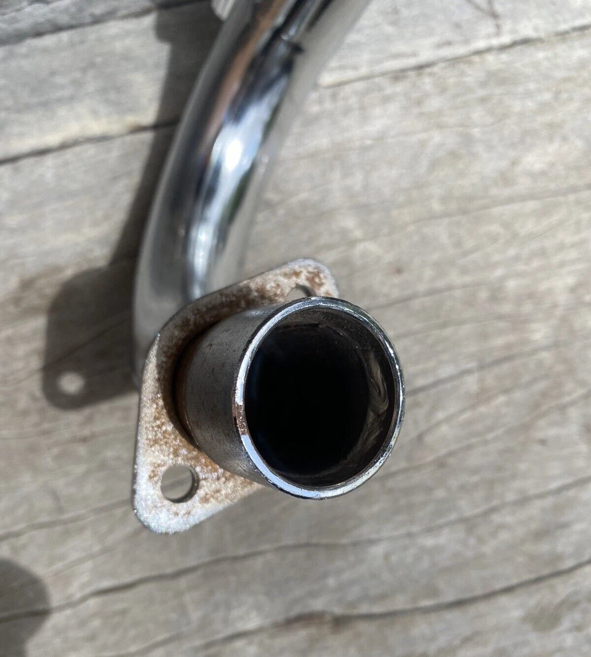 Atomik Nitrous Mid 125cc Exhaust Pipe