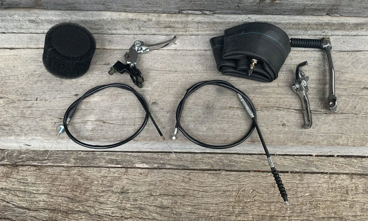 Atomik Fuse 125cc Nitrous 125cc Spare Parts Kit Tube, Air Pod, Gear Lever Clutch