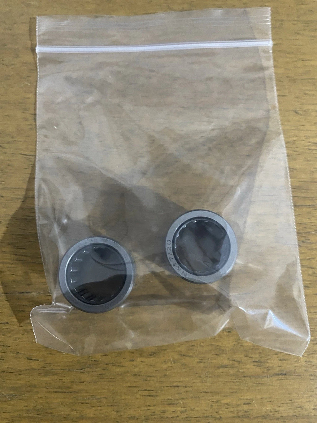 2 Bearings NK17/20 Needle Roller Bearing 17mm x 25mm x20mm chrome Open End