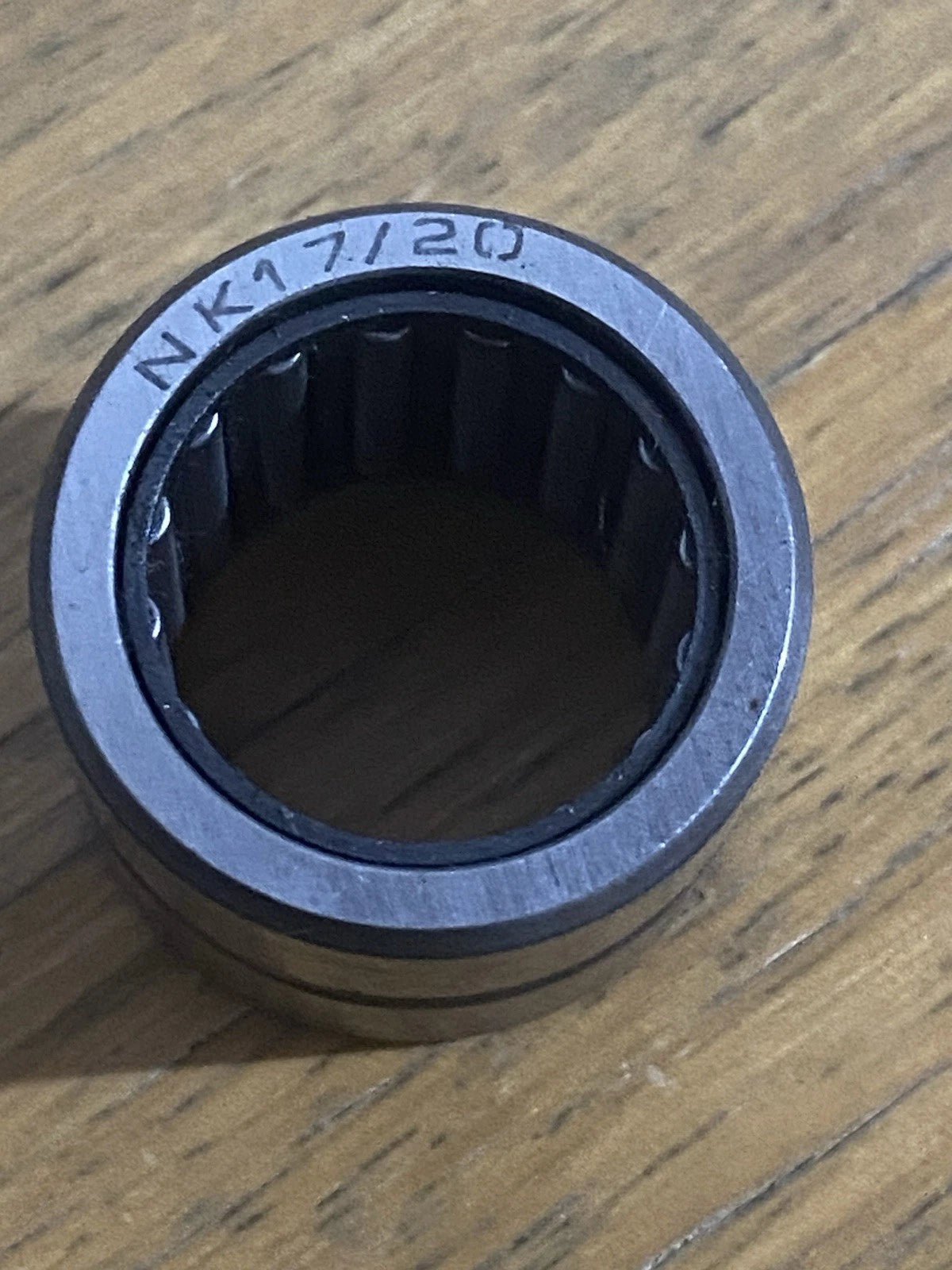 2 Bearings NK17/20 Needle Roller Bearing 17mm x 25mm x20mm chrome Open End