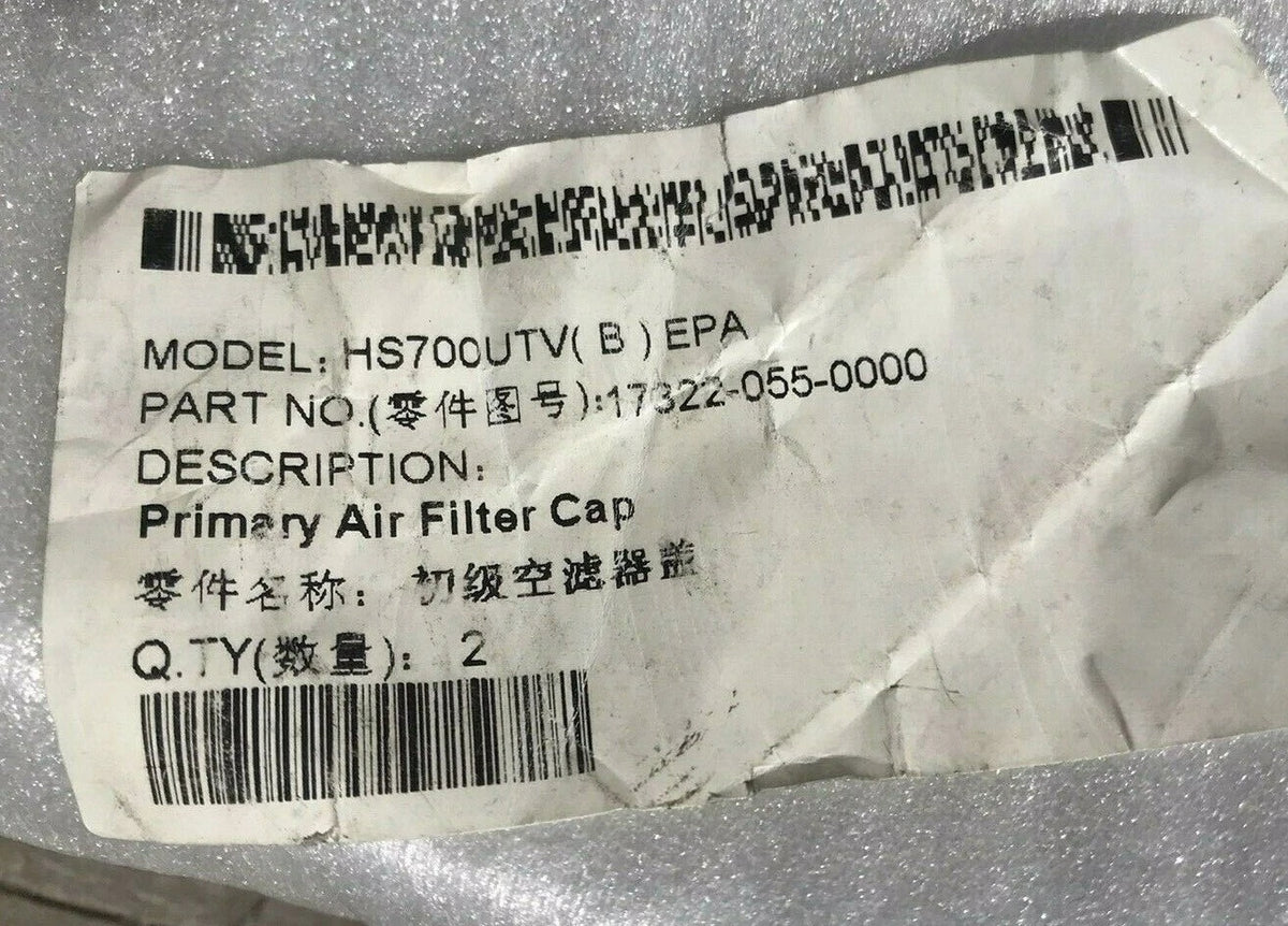 Hisun 17322-055-0000 Primary Air Filter Cap HS700