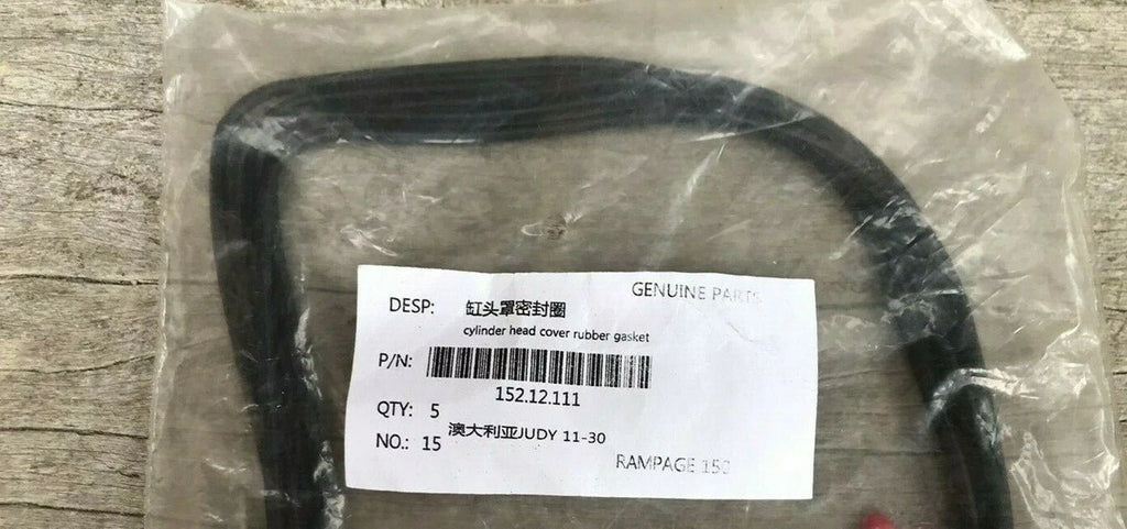 Atomik Rampage 150cc Dune Buggy Cylinder Head Rubber Gasket 152.12.111