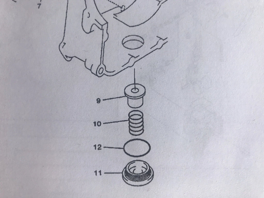 Atomik Krusher 300cc Oil Strainer & Compression Spring 2.1.01.0190 & 2.1.01.0200