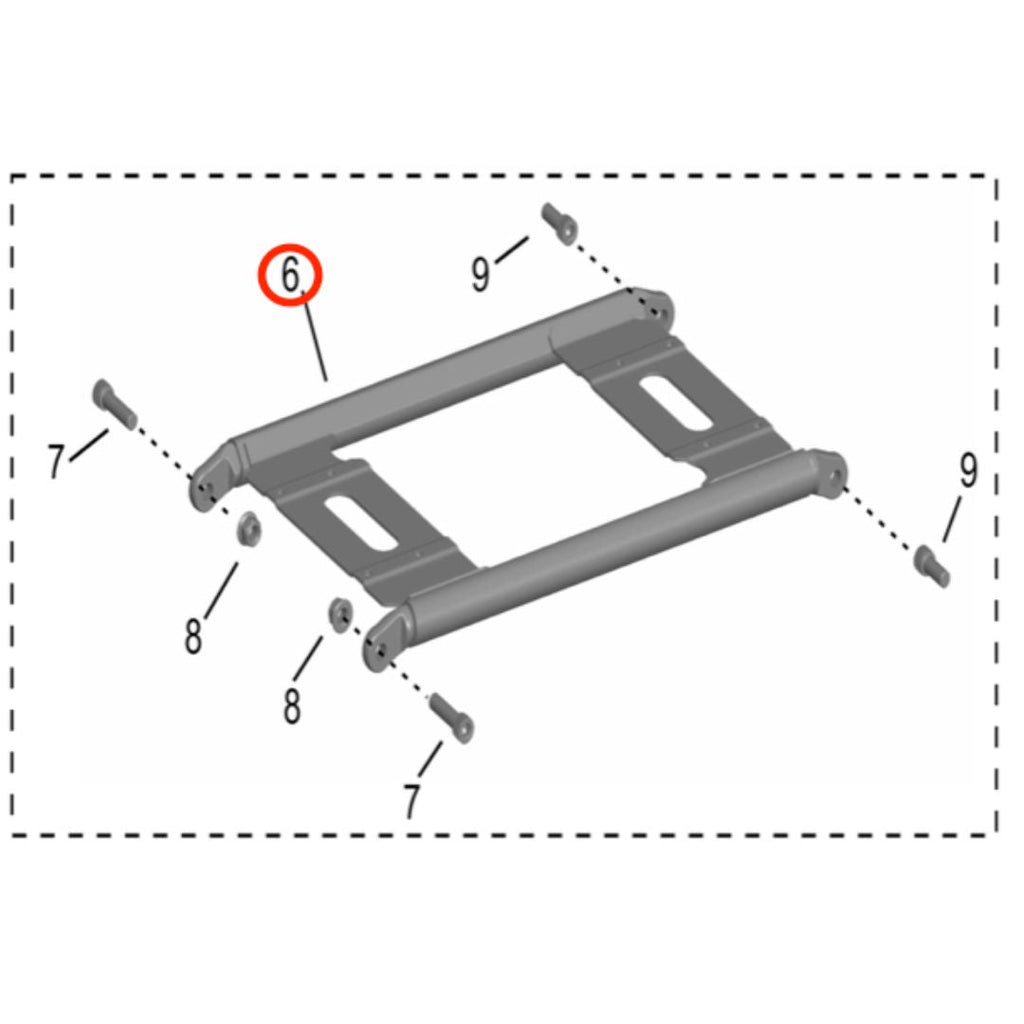 Surron Storm Bee Botton Battery Support Bracket, image 2