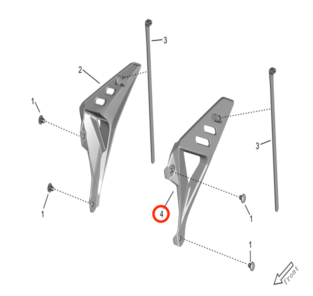 Surron Storm Bee Controller Cover (LEFT)