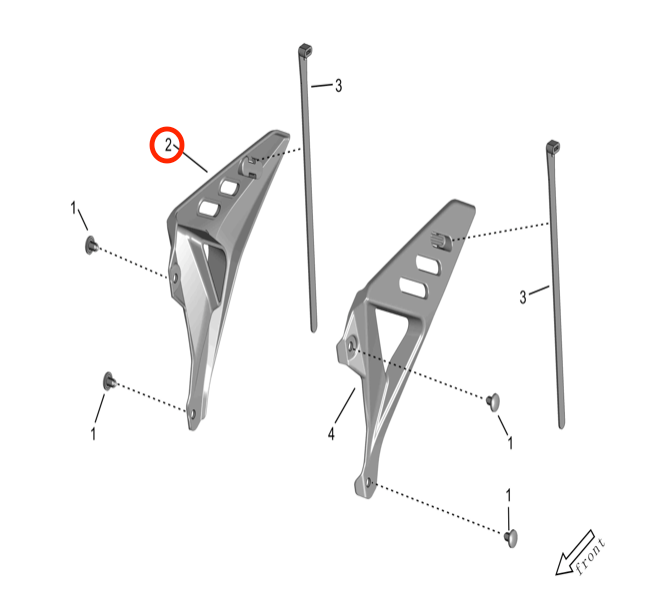 Surron Storm Bee Controller Cover (RIGHT)