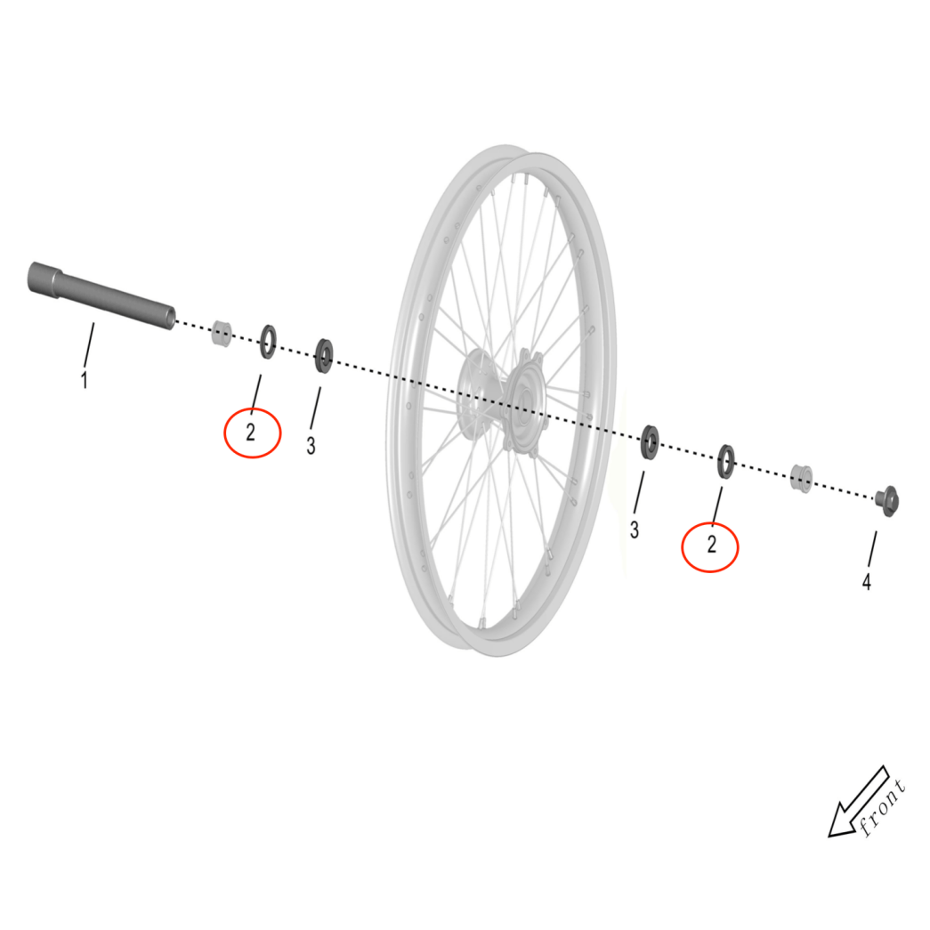 Surron Storm Bee Front Wheel Hub Seal