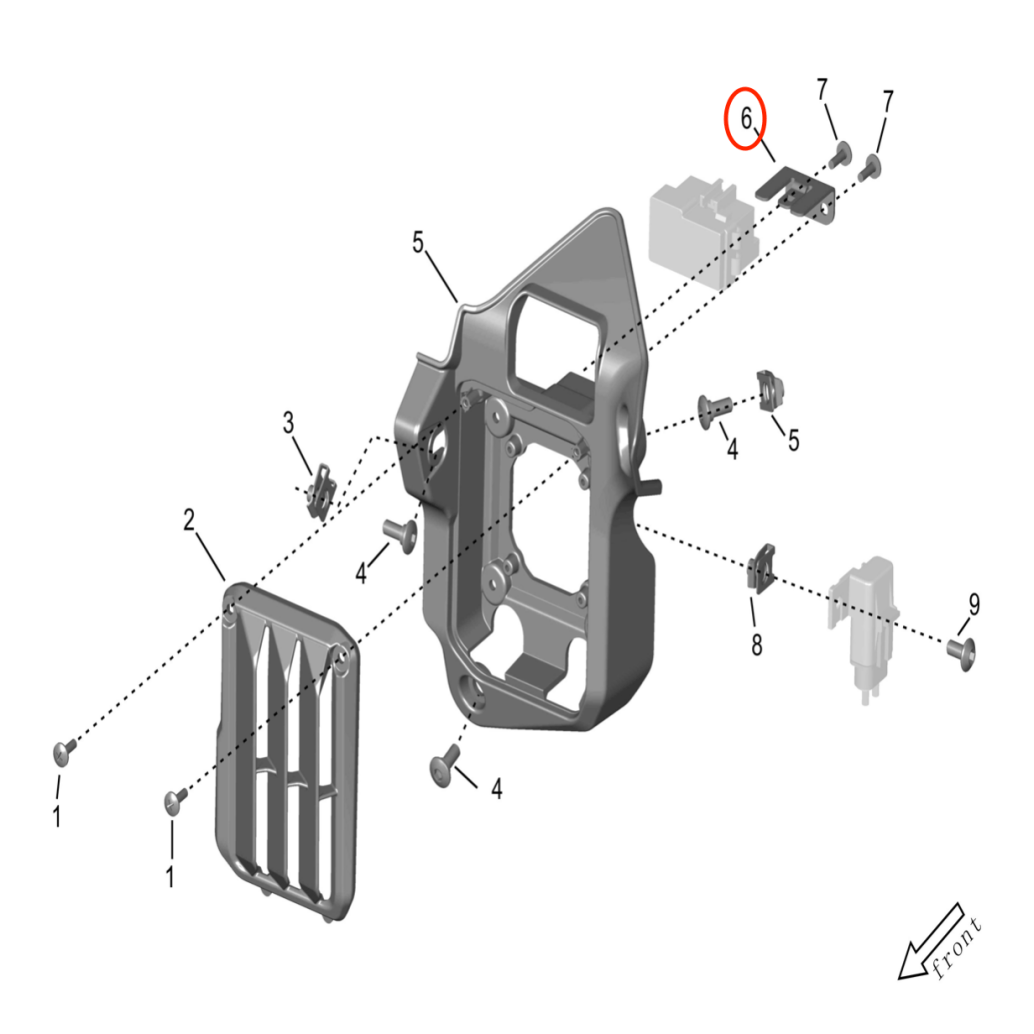 Surron Storm Bee Fuse Box Bracket