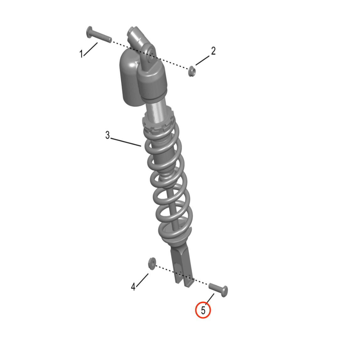 Surron Storm Bee Rear KKE Shock Axle Bolt (BOTTOM)