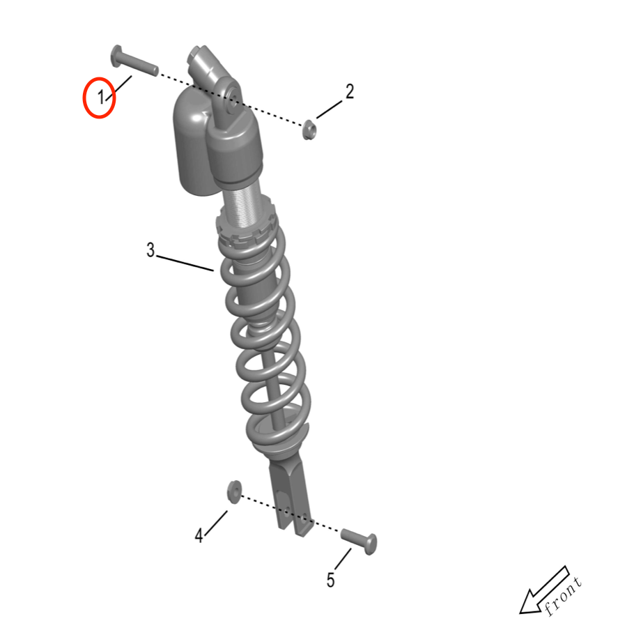 Surron Storm Bee Rear KKE Shock Axle Bolt (TOP)