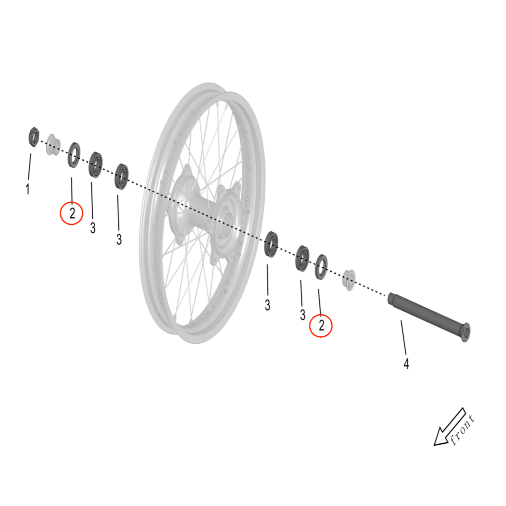 Surron Storm Bee Rear Wheel Hub Seal