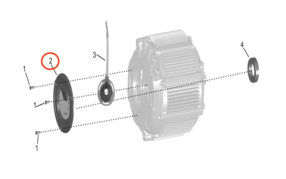 Surron Storm Bee Side Motor Cover, image 2