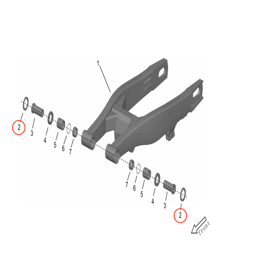Surron Storm Bee Swingarm Seal, image 2