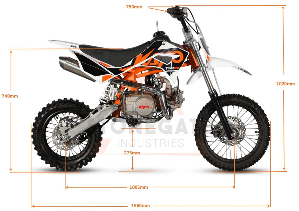 2025 KAYO TSD110 KIDS SEMI AUTO DIRT BIKE E-START 😎😎😎