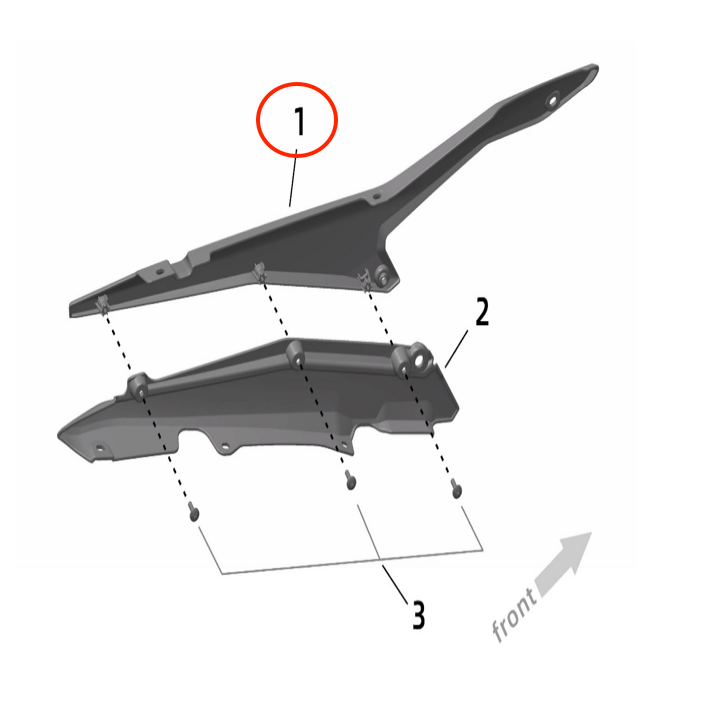 Surron Ultra Bee Frame Shroud (Left)