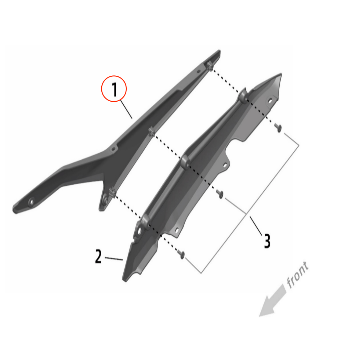 Surron Ultra Bee Frame Shroud (Right)