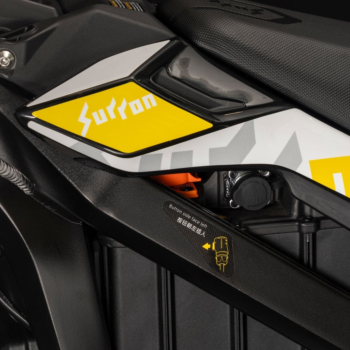 Surron Ultra Bee Left Battery Cap Cover, image 3