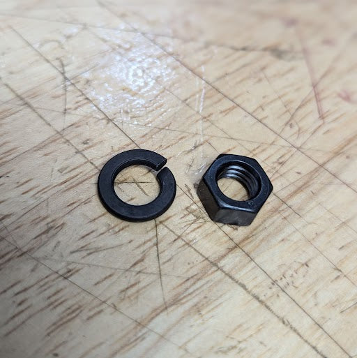 MY1020 / EC4P replacement motor nut with locking washer - product view 1